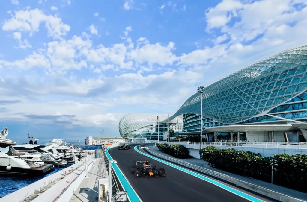 formula 1 yacht abbu dhabi